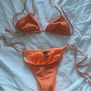 Orange Triangl bikini